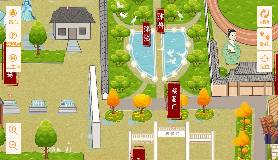 和政手绘地图景区语音讲解导览系统：智慧景区建设的基石